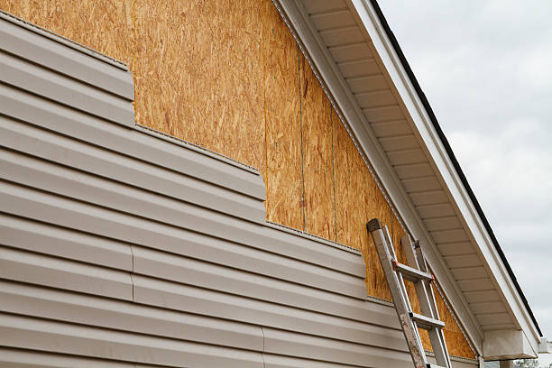 Professional Siding Repair technician working in Clinton, OH